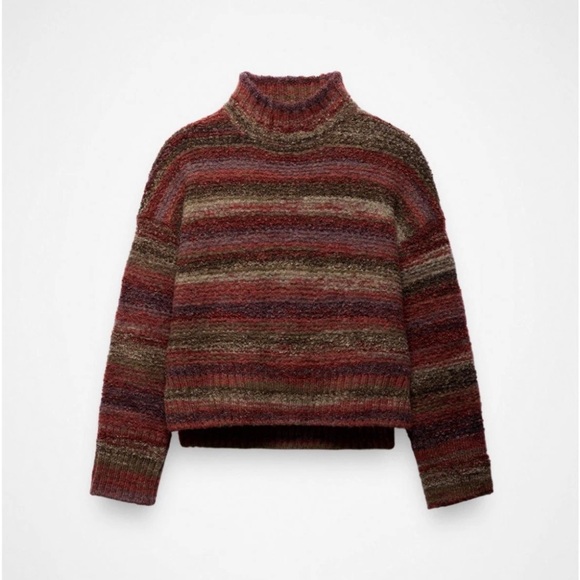 prAna NWT Unbounded Mock Neck Pullover Sweater - Picture 7 of 9